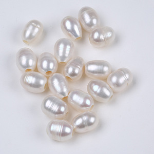 Collar de Perlas Naturales de Agua Dulce de 2-3 mm, Cuentas de Arroz Púrpura Semiterminadas, Cuentas Sueltas Planas para DIY, Perlas Pequeñas al por Mayor - Product Image 3