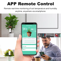 Testeur d'humidité du sol Tuya ZigBee, hygromètre pour la ferme, la pelouse, les plantes, les fleurs, capteur de surveillance, contrôle par application