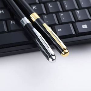 High Quality Twist Metal Ballpoint <b>Pen</b> with logo Luxury Rollerball <b>Pen</b> Customizable Business Signature Metal <b>Pen</b> Black - Product Image 5