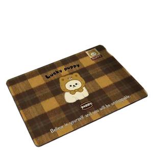 Alfombra de Entrada Cuadrada Antideslizante con Dibujo de Cachorro, Fácil de Limpiar, Absorbente, de 1.5mm de Grosor, de Tierra de Diatomeas, Resistente a la Suciedad <span class=keywords><strong>para</strong></span> Uso Doméstico - Product Image 5