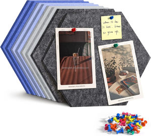 Panneau acoustique en <span class=keywords><strong>feutre</strong></span> PET 9MM 100% polyester, matériaux insonorisants écologiques pour bureaux, à suspendre au mur, pour le marché australien - Product Image 3