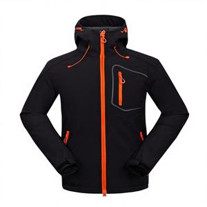 Chaquetas de Invierno para Hombre, Ligeras, con Diseño a Cuadros, Cinturón, 100% Poliéster, Comodidad y Protección para Escalada, Prenda Superior Activa - Product Image 1