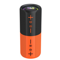 Meilleure Vente TG491 Enceinte Magnétique Haute Puissance 20W avec Fonction TWS, Subwoofer Portable à Basses Profondes pour Utilisation en Camping en Extérieur