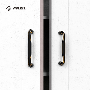 FILTA-Poignées de tiroir brevetées, modernes et populaires, en métal noir et or, poignées de meuble - Product Image 3