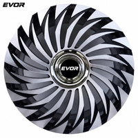 Jantes forgées EVOR personnalisées en alliage d'aluminium monobloc pour voiture 5x120 5x112 5x114.3 pouces 5 trous 6 trous 8 trous