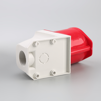 Prise industrielle étanche IP44 mâle/femelle, fiche électrique 380V 16A, 5 broches/5 conducteurs pour connexion électrique, nylon PA/PP