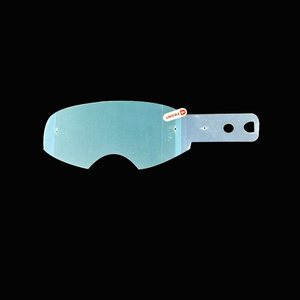 Film de protection laminé transparent <span class=keywords><strong>2</strong></span> x 7 pour lunettes de moto tout-terrain MX Optics, compatible avec les masques de moto tout-terrain - Product Image 2