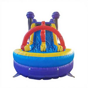 Château gonflable commercial d'extérieur pour enfants, trampoline gonflable en PVC musical Winsun WSC-547 certifié CE ignifuge - Product Image 1