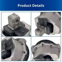 Pièces de châssis de voiture pour G20 G21 G22 G23 G28 Support moteur en caoutchouc 22117581617
