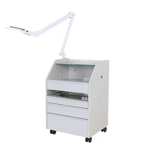 Carrito de Pedicura de Alta Calidad con Cajones Multicapa, Carrito Móvil con Ruedas para Salón de <span class=keywords><strong>Belleza</strong></span>, SPA, Hospital, <span class=keywords><strong>Centro</strong></span> de Salud - Product Image 1