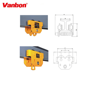 Vanbon Nuevo 0,5 Ton 1 Ton 2 Ton 3 Ton <span class=keywords><strong>Manual</strong></span> Trolley Hoist Repuestos <span class=keywords><strong>Cable</strong></span> <span class=keywords><strong>de</strong></span> metal <span class=keywords><strong>de</strong></span> <span class=keywords><strong>acero</strong></span> para planta <span class=keywords><strong>de</strong></span> fabricación - Product Image 2