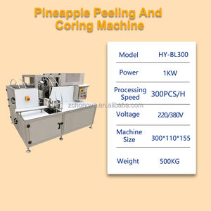 Machine à éplucher et à retirer le cœur de <span class=keywords><strong>l</strong></span>'ananas, hautement efficace et pratique, pour les ateliers de transformation des fruits et <span class=keywords><strong>l</strong></span>égumes - Product Image 6