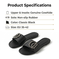 Chaussures pour femmes en cuir véritable souple et respirant, antidérapantes, style urbain tendance, dessus en cuir de vachette (1,5 cm), printemps-automne