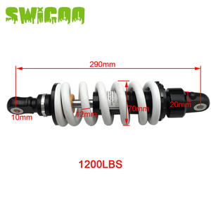 SWICOO 1200LBS Rear Shock 290mm Rear Shock Absorber Suspension <strong>for</strong> <strong>Honda</strong> Dirt Pit <strong>Bike</strong> ATV <strong>Quad</strong> - Product Image 3