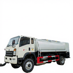 รถบรรทุกน้ำมัน HOWO 6000 ลิตร ราคาถูก รถบรรทุกดีเซล 4x4 สำหรับขาย - Product Image 5