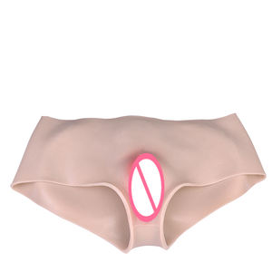 FAAK vajina kedi külot Boxer kısa yerleştirilebilir silikon gapantolon gizleme Gaff iç çamaşırı pantolon Transgender - Product Image 4
