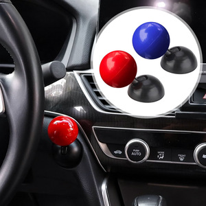 CNSPEED pommeau de levier de vitesse universel en PVC rouge pour transmission automatique - Product Image 4