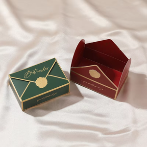 Boîte de rangement pour bonbons de mariage, sushis, chewing-gums, écologique, biodégradable, avec logo personnalisé en relief, laminage mat, cadeaux de Noël - Product Image 6