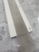 Filtre de gouttière en PVC personnalisé pour maison avec maille en fer