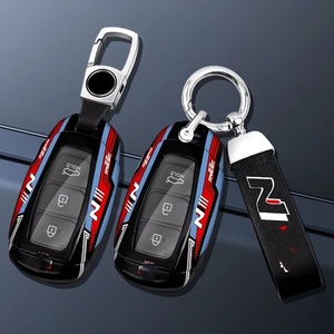 Chaoju, <span class=keywords><strong>accesorios</strong></span> <span class=keywords><strong>para</strong></span> coche, funda <span class=keywords><strong>para</strong></span> llavero <span class=keywords><strong>para</strong></span> <span class=keywords><strong>Hyundai</strong></span> Solaris 2021 Accent Ix25 Creta <span class=keywords><strong>2020</strong></span> Elantra <span class=keywords><strong>Tucson</strong></span> Verna I20, funda <span class=keywords><strong>para</strong></span> llavero - Product Image 3