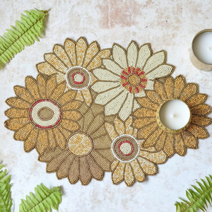 Tendance perlé coureur 2025 fait à la main perlé chemin de Table élégant cuisine décor Table à manger décoration en gros perlé coureur - Product Image 1