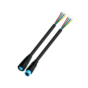 كابل مقاوم للماء IP67 PI68 M6 M8 بـ 2 و3 و4 و5 و6 دبابيس للكاميرات الخارجية LED - Product Image 6