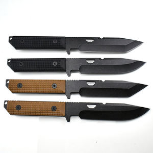OEM personalizado de alta rentable táctico portátil cuchillo de caza al aire libre Camping cuchillo <span class=keywords><strong>supervivencia</strong></span> cuchillo de hoja fija con Scrabbard - Product Image 2