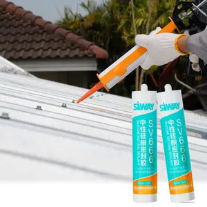 Hiệu suất cao 100% không thấm nước mái máng xối kim loại Silicone sealant