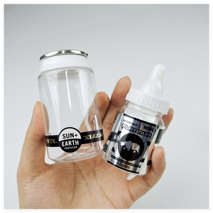 库存90毫升135毫升3.5g 7g空白汽水罐定制贴纸塑料罐糖果胶珠包装容器金瓶 - Product Image 3