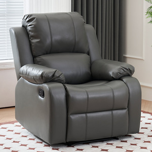 Fauteuil inclinable électrique pivotant en cuir PU personnalisé, fauteuil de cinéma maison, canapé moderne de haute qualité, meubles de salon - Product Image 2