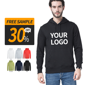 Clothing-Manufacturers Blank <b>Plain</b> Unisex Custom Ropa Hombre Oem Men Clothing Black <b>Hoodies</b> - Product Image 1