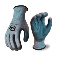 Gants de travail en latex CHUANGYING, surface gaufrée, couleur personnalisable, niveau de protection contre les coupures EN388/ANSI 4, anti-perforation/anti-abrasion