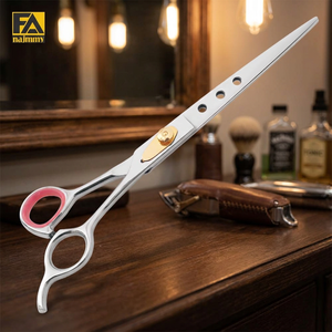2026 Stainless Steel High Quality Custom Made Scissors <b>Make</b> <b>Your</b> <b>Own</b> Logos Grooming Scissors - Product Image 3