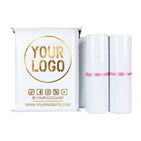 Enveloppes d'expédition personnalisées OEM en polyéthylène avec logo imprimé, sacs postaux en plastique pour les marques de vêtements