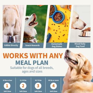 Vitaminas y Suplementos para Perros - Salud de las Articulaciones de las Mascotas - Inmunidad - Movilidad - Energía - Intestino - Piel - Product Image 3