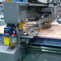 Máquina de Corte CNC de Alta Eficiencia con Alimentación Automática, Mesa de Vacío y Sistema de Carga y Descarga Automática para Trabajos en Madera