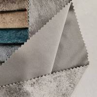 Tissu d'ameublement en peluche de haute qualité, matériaux pour meubles, tissu pour canapé, tissu tricoté imprimé fonctionnel, demande d'échantillon