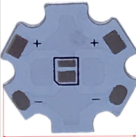 Plaques de base en aluminium pour 3030 LED, cartes de circuit circulaires 2835, accessoires d'éclairage LED SMD à montage en surface, DIY 1 à 6W
