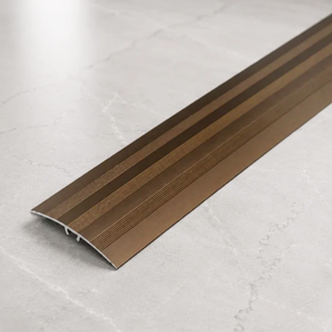 Profilé de transition en aluminium pour carrelage, seuil de porte, pour la décoration intérieure moderne de cuisine et salle de bain - Product Image 6