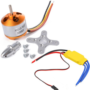 Xxd A2212 A2208 930kv 1000kV 1400kv 2200kv 2700KV động cơ không chổi than với 30A không chổi than <span class=keywords><strong>ESC</strong></span> điều khiển tốc độ động cơ cho RC bay không người lái - Product Image 5