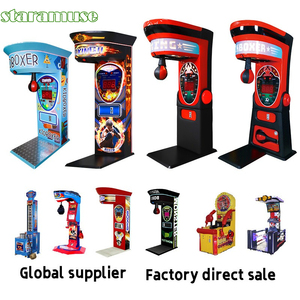 Máquina de Boxeo Arcade Dragon Fight para Interiores con Aceptador de Billetes y Recompensas para Entretenimiento, en Inglés, para 1 Jugador - Product Image 5