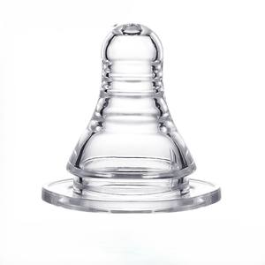 Tétine <span class=keywords><strong>pour</strong></span> bébé de qualité alimentaire sans BPA, sûre et de qualité supérieure, en silicone souple, tétine <span class=keywords><strong>pour</strong></span> <span class=keywords><strong>biberon</strong></span> à col large/col standard <span class=keywords><strong>pour</strong></span> nouveau-né - Product Image 2