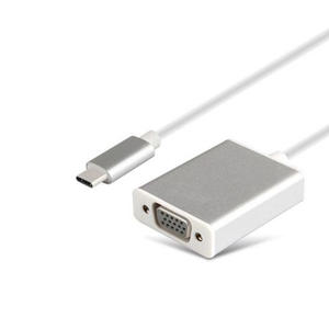 <span class=keywords><strong>Convertidor</strong></span> de adaptador USB C a VGA compatible con MacBook Pro 2020 Mac Mini Surface Book 2 Chromebook Pixel-para portátiles - Product Image 1