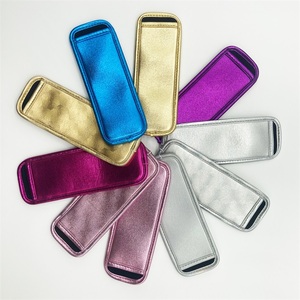 Nouveaux supports à glace réutilisables en néoprène à paillettes - Product Image 3