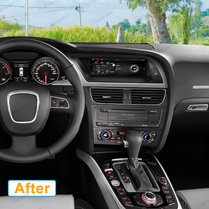 Android 11 2 DIN xe điện tử Video cho Audi A5 2009 2010 2011 2012 2013 2014 2015 2016 DVD Player GPS không dây phía sau máy ảnh - Product Image 2