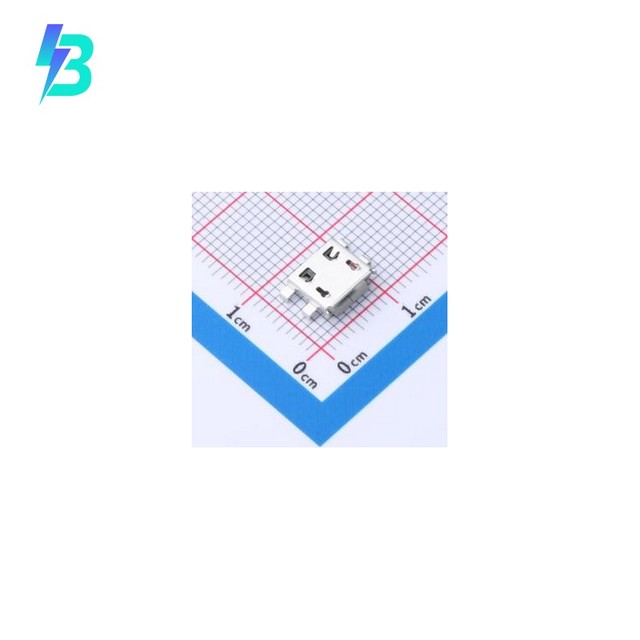PCB Connectors Accessories MICRO 4PCB0.8 JB Micro-B USB 2.0 Connector Female 5P SMD MICRO-4PCB0.8-JB Recessed Mount Black