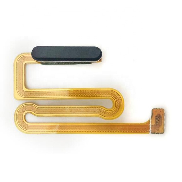 New for Samsung Galaxy A12 A125 A125F Home Button Fingerprint Sensor Flex With Power Key Button Flex Cable