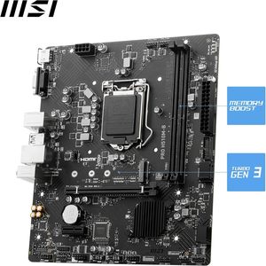 Placa base MSI <span class=keywords><strong>PRO</strong></span> 1200/<span class=keywords><strong>PRO</strong></span> 2 II, Micro-ATX-Compatible con procesadores Intel Core de 10. ª generación, LGA DDR4 - Product Image 2