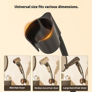 <span class=keywords><strong>Support</strong></span> de rangement suspendu pour sèche-cheveux en métal à un niveau avec rangement pour peigne <span class=keywords><strong>Support</strong></span> multifonctionnel pour sèche-cheveux <span class=keywords><strong>Dyson</strong></span> pour salle de bain - Product Image 5