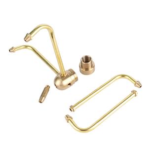 Kepala Semprotan Bisa Berputar, <span class=keywords><strong>3</strong></span>/4 "1/2" Benang Kuningan Nozel Taman Rotasi Otomatis Halaman Kolam Renang Lanskap Air Penyiram - Product Image 6